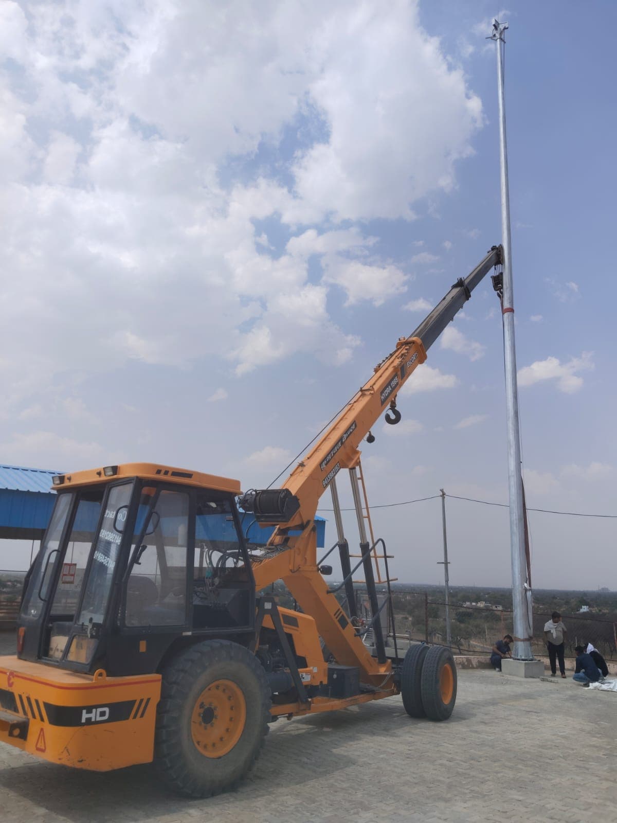 Industrial site work